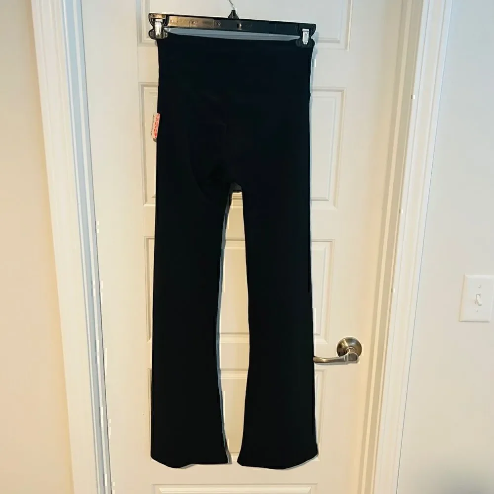 Free People Onzie Rib Studio Flare Pants